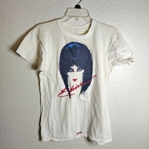 Vintage Elvira 1982 shirt Mistress of the Dark tee sz S
